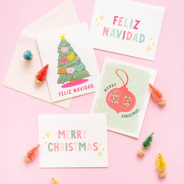 Isabella MG - Venta al por mayor Tarjetas de Navidad - Papel Picado Navidad - Tarjeta Feliz Navidad, Tarjeta española2