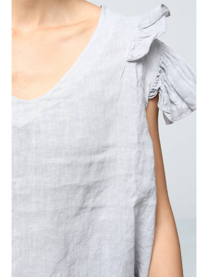 LÉA & LUC - Wholesale Blouse - Women's - 100% Linen Blouse REF. 1201924
