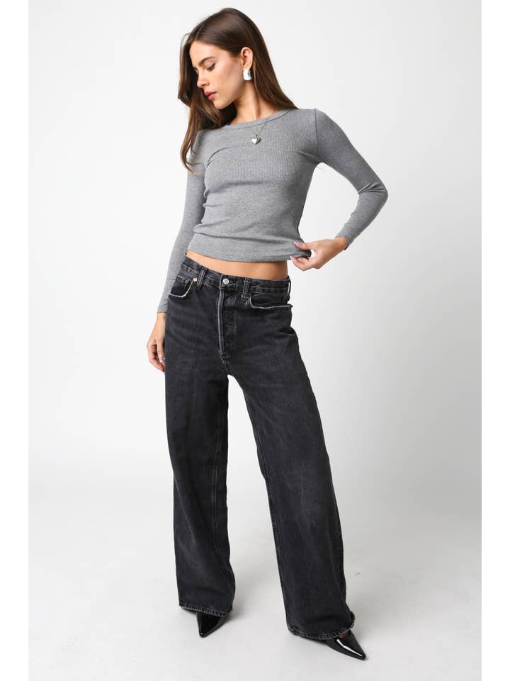 Olivaceous - Wholesale Knit Top - Women's - Jessie Top3