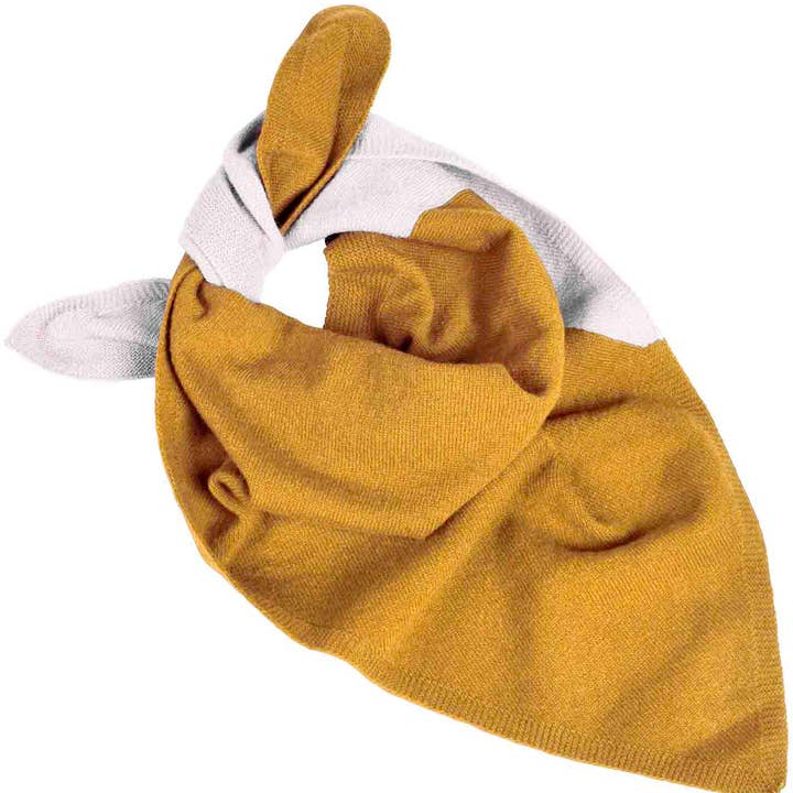 Écharpe Sofia Moutarde 37 x 110 pour la vente par Maison Vivaraise & La Cerise sur le Gâteau