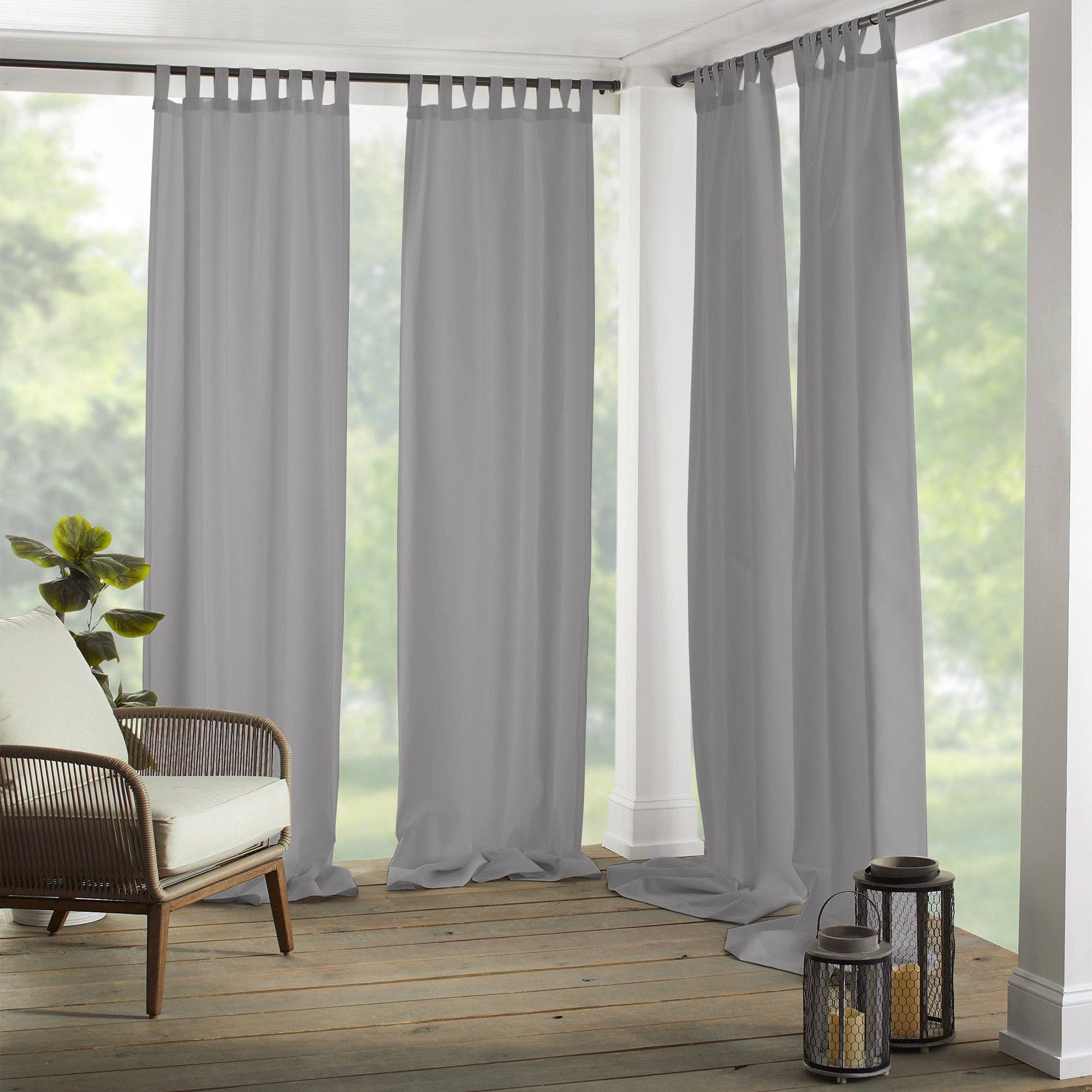 Threadmade Home - Wholesale Curtain - Matine Tab-Top Indoor/Outdoor Window Curtain Panel3