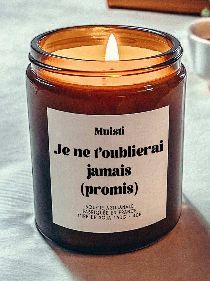Vela perfumada – Nunca te olvidaré (promesa) para venta al por mayor de Muisti