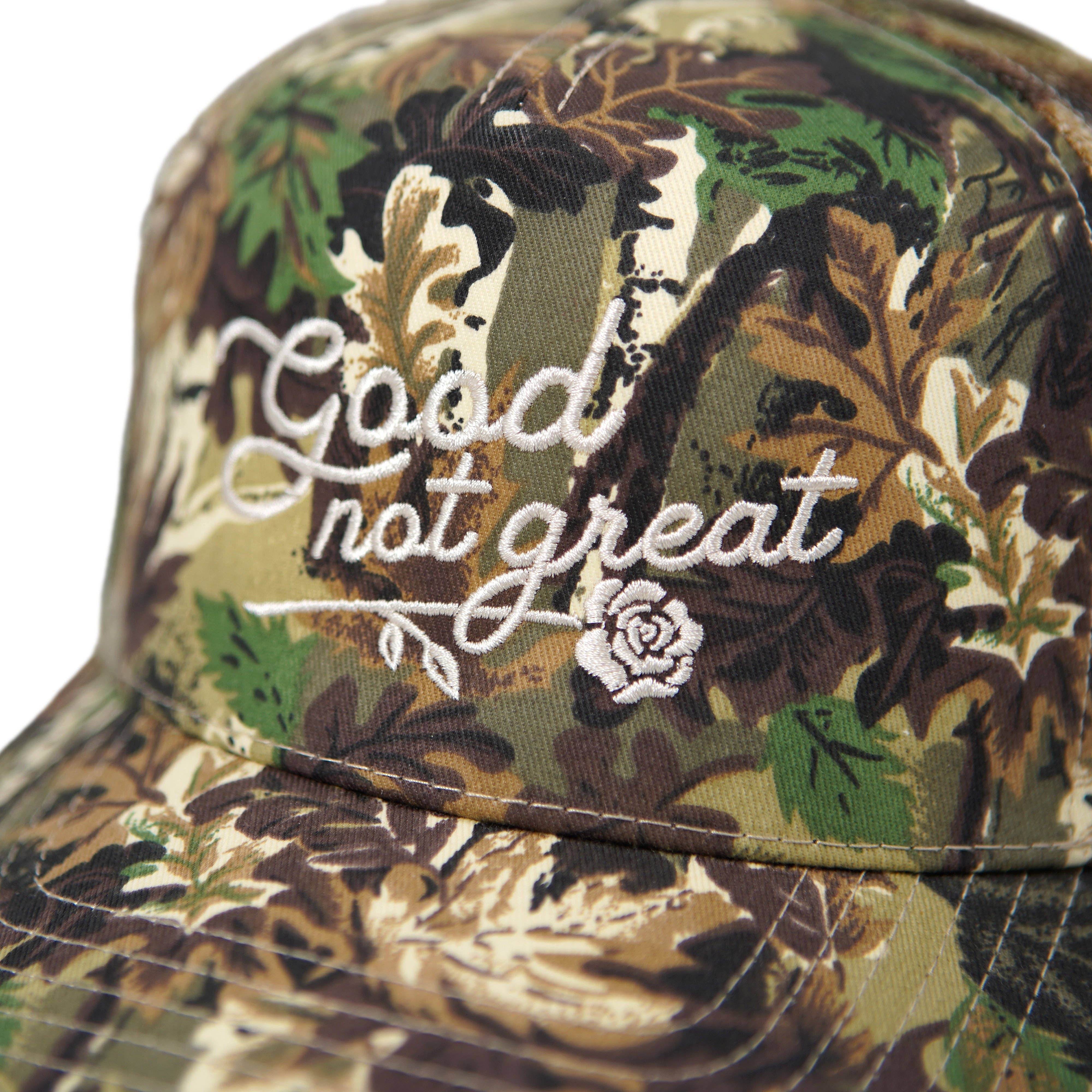 Stuntin Goods - Wholesale Trucker Hat - Unisex - Good Not Great Camo Trucker Hat2