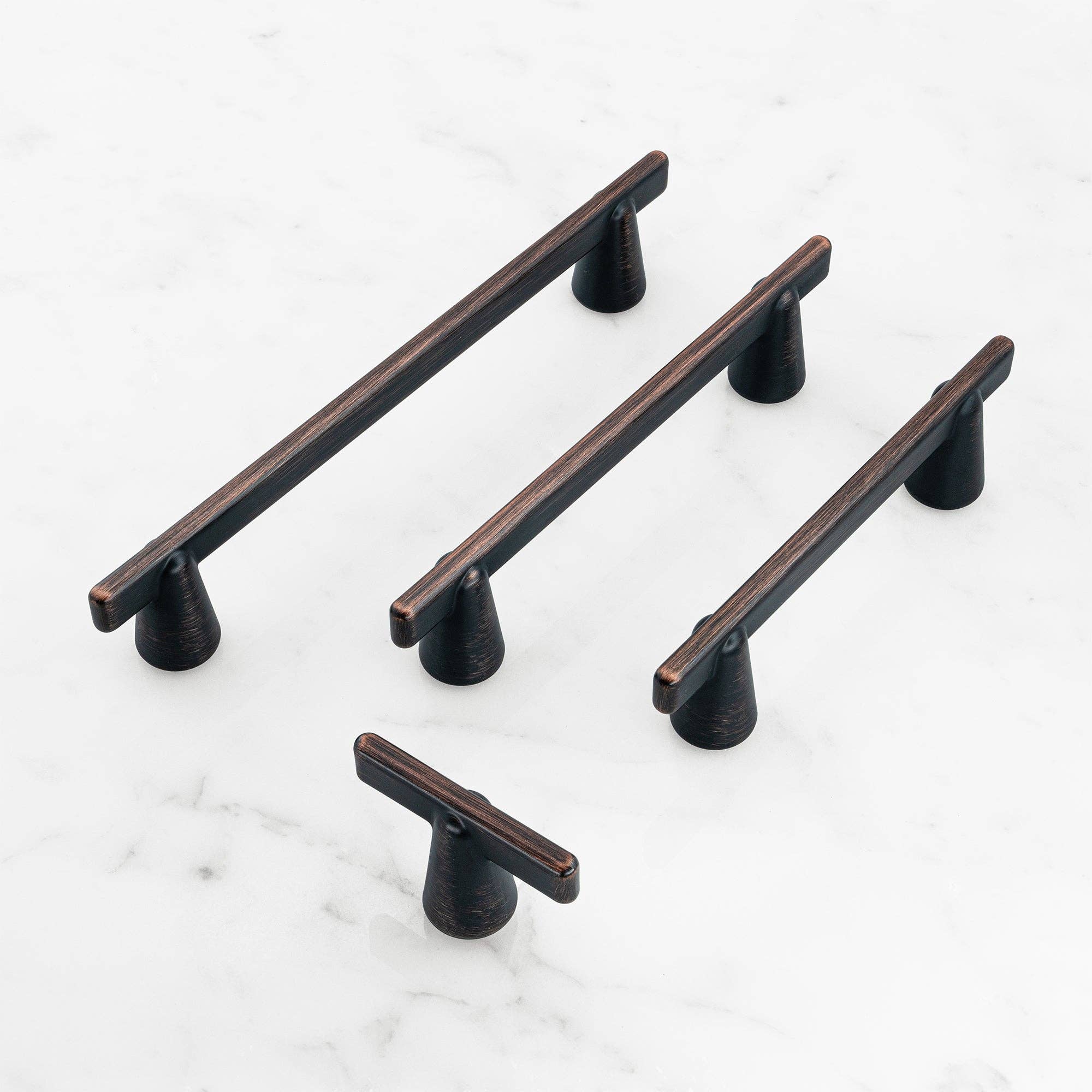 Island Universe Hardware Inc. - Wholesale Knob/Pull - Cone Shape Modern Cabinet Bar Pull20
