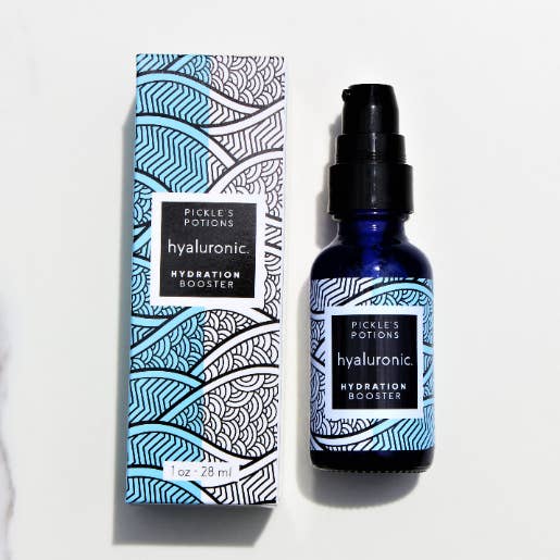 Hyaluronsäure-Serum mit Ginseng, Cica, Gingko, Grüntee für den Großhandel von Pickle’s Potions