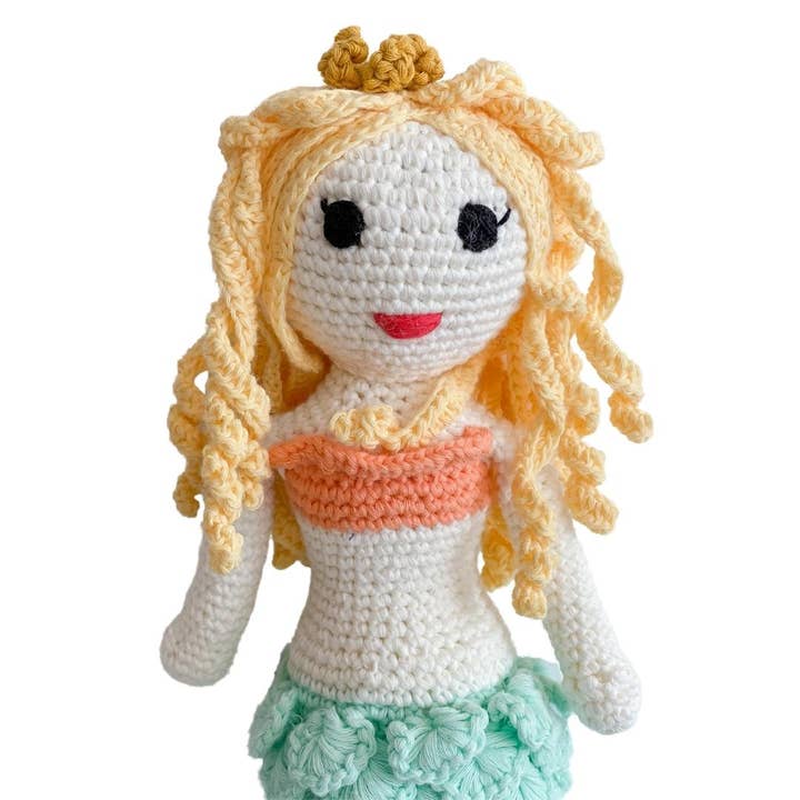 BEBEMOSS, LLC - Wholesale Doll - Kids - Stuffed doll, mermaid, organic cotton4