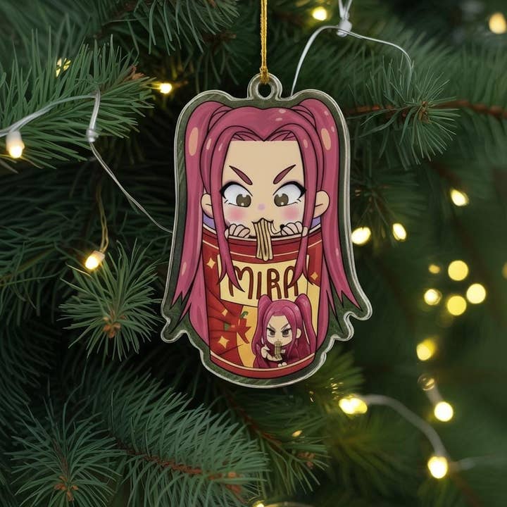 Embrova - Wholesale Ornament - Kpop Demon Mira Acrylic Ornament, Christmas Tree Decor1