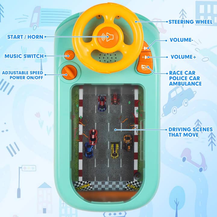 VIGOR - Wholesale Toy Car/Truck - Kids - Educational Interactive Simulate Table Car Racing Adventure11