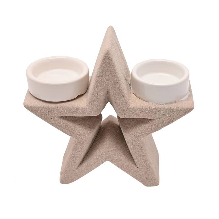 WIDDOP and Co. - Wholesale Candle Holder - **MULTI 2** Star Tea Light Holder 14.5cm2