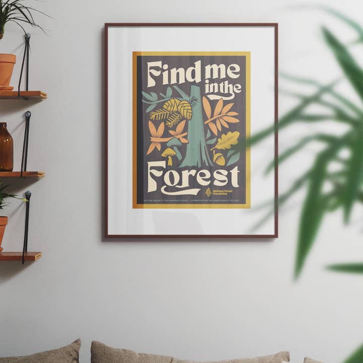 The Landmark Project - Wholesale Poster - Find Me in the Forest - 12x16 Poster1