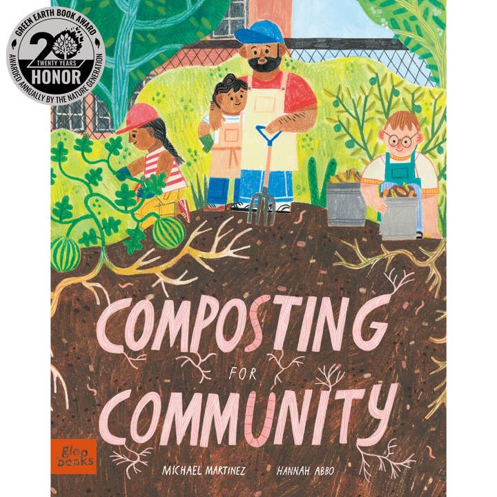 Composting for Community: A STEM Kids Picture Book (Ages 3+) for wholesale by Gloo Books