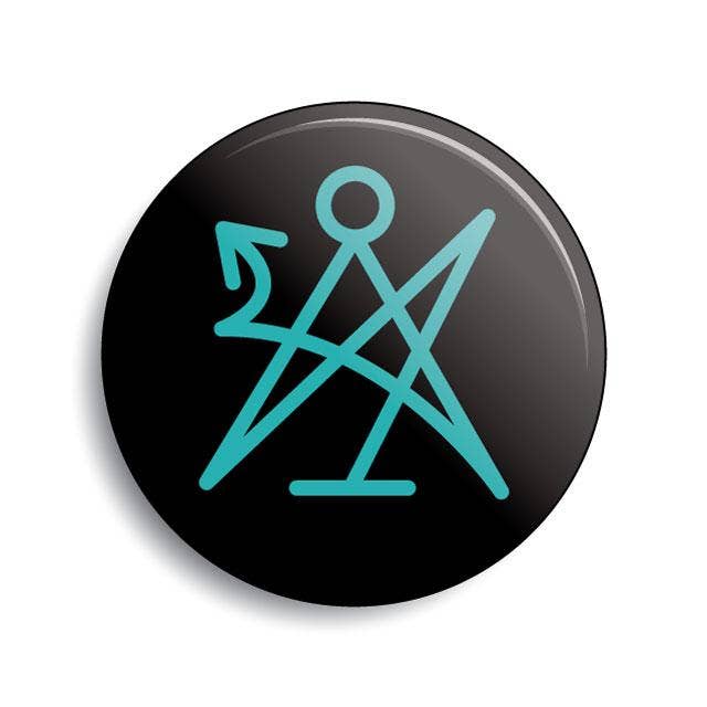 Monsterologist - Wholesale Lapel Pin/Button - Sigil Of Cthulhu Button