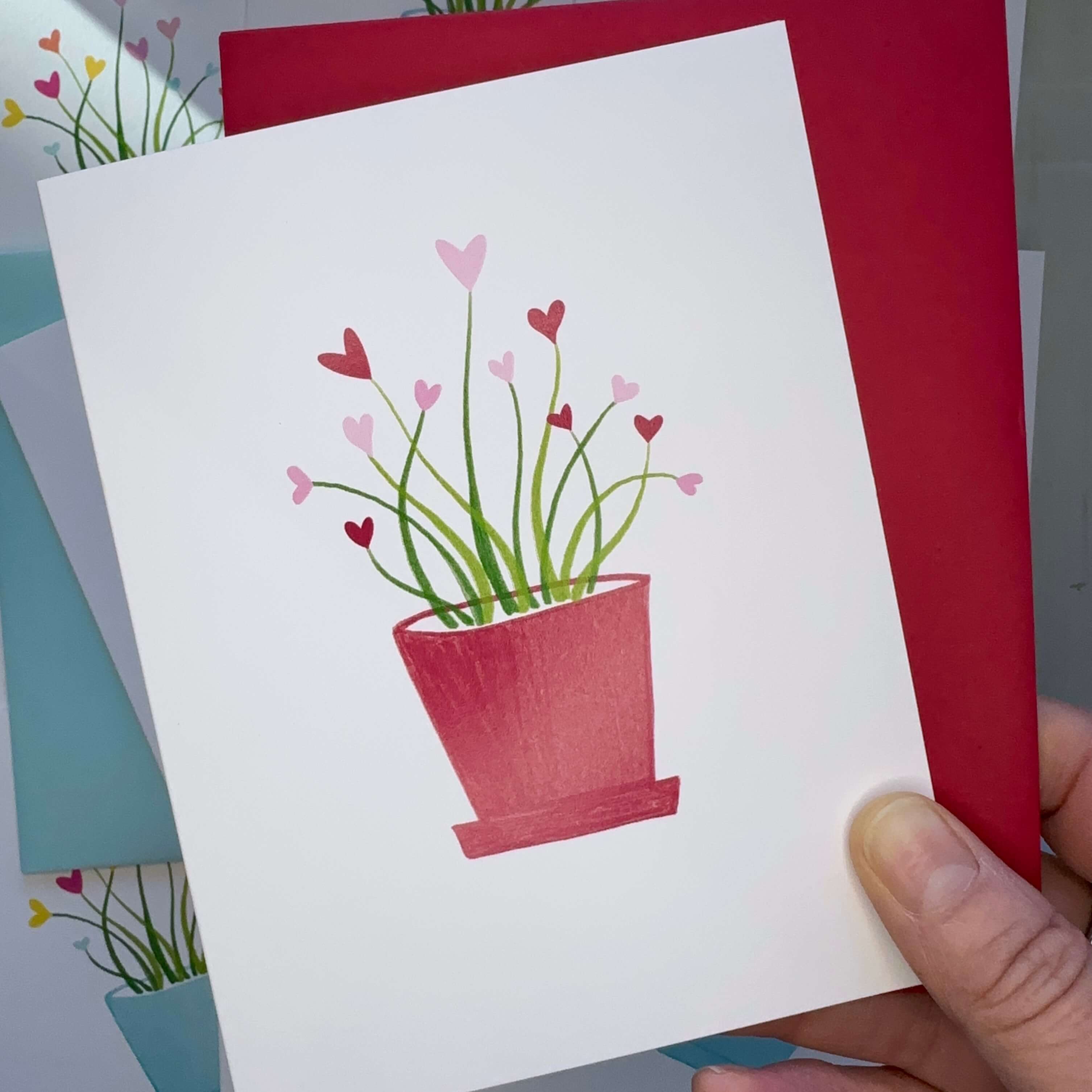 Queen Fayzel - Wholesale Valentine's Day Card - Love Plant Valentine and Anytime Card | A23