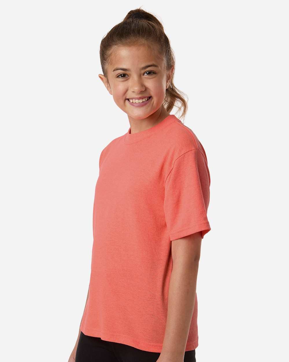 MYES BULK APPAREL - Wholesale T-Shirt - Kids - Kids Gold Soft Touch Tee – Lightweight & Durable Fit21