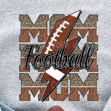 FOOTBALL MOM TRANSFER for wholesale by Sassy and Sublime