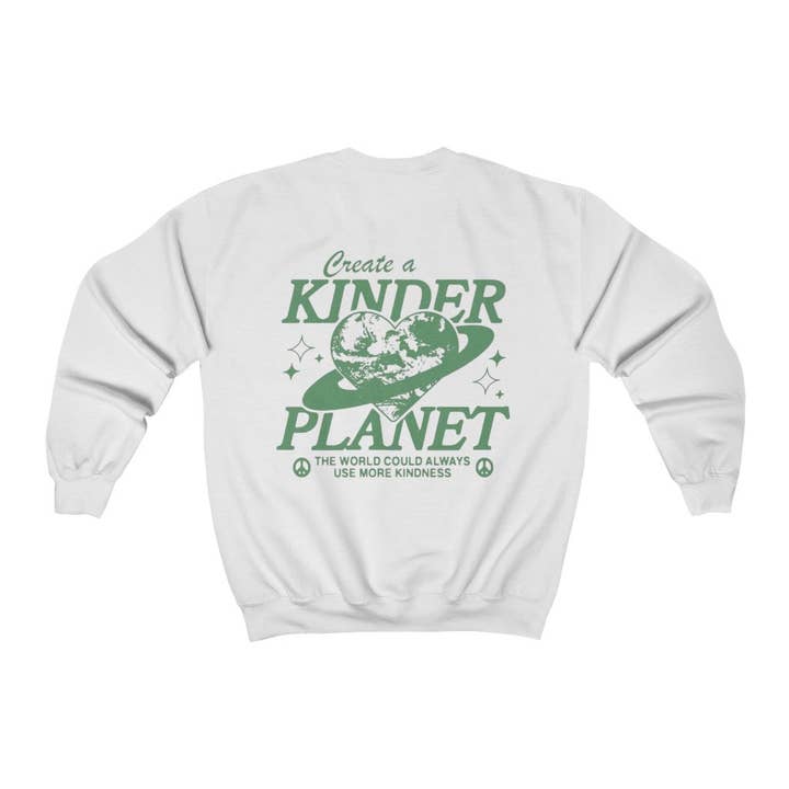 Create A Kinder Planet Pullover for wholesale by Monarch Boutique