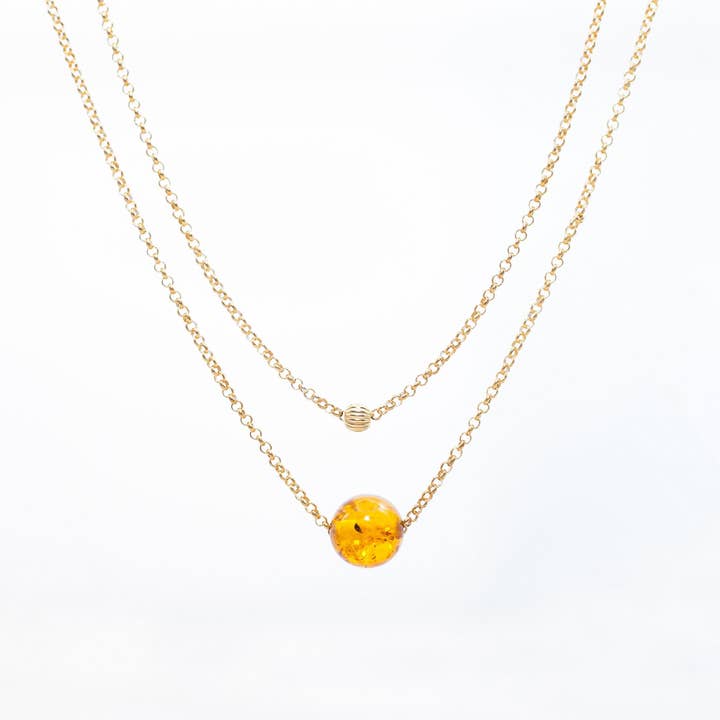 Naturliga Baltic Amber halsband Sterling Silver lager för wholesale av Marcin Waryszak