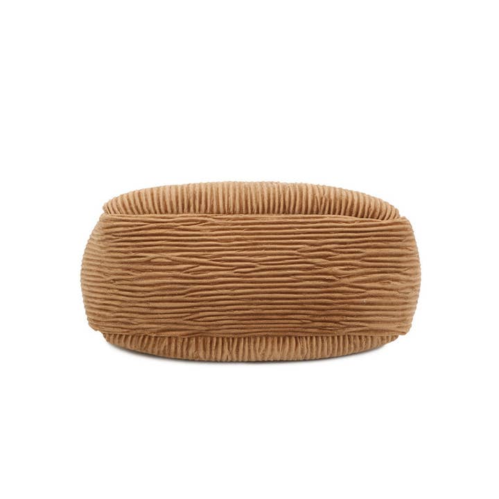 Ellas Trading – wholesale Shoulder bag – women's – Trendy Corduroy Puffer Hobo Tote Shoulder Handbag7