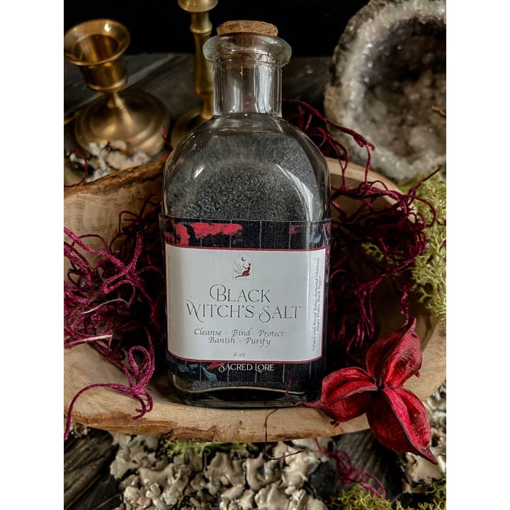 Sacred Lore – wholesale Meditation supplies – Black Witch’s Salt, Black Salt, Ritual Salt, Altar Decor3