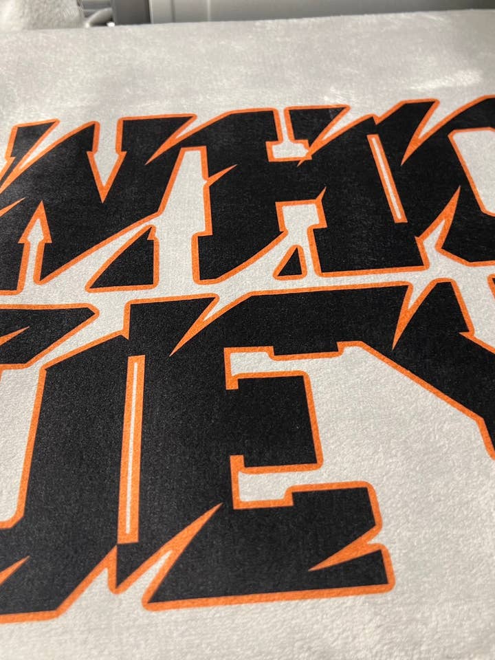 Who Dey Blanket for wholesale by Creative Queen Boutique