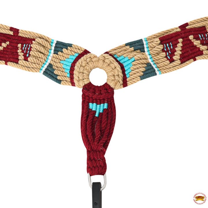HILASON - Wholesale Horseback Riding Gear - Western Wool Headstall & Breast Collar Tack Set
