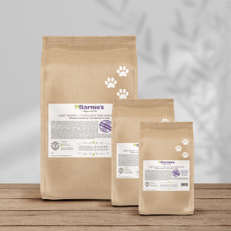 Barnie's - Venta al por mayor Comida - Perros - Alimento para perros adultos light senior y esterilizados Toy & Mini, sabor cerdo1