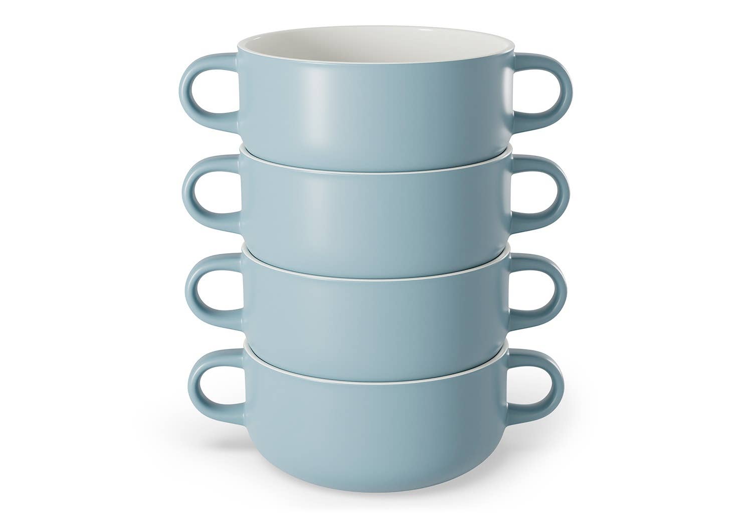 Kook - Wholesale Serve Bowl - Kook Ceramic Soup Crocks, 18 oz, Set of 42