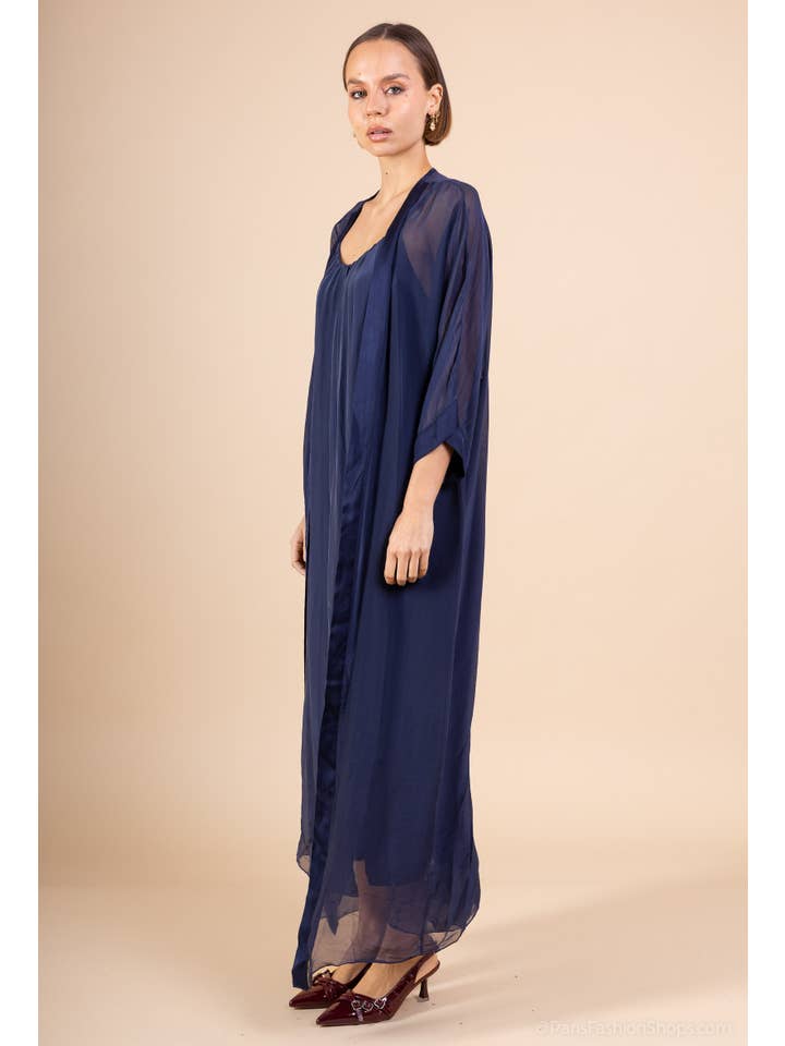 Shyloh - Wholesale Jacket - Women's - Long silk jacket 1341213