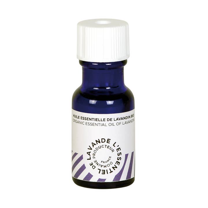Goutte à goutte de lavandin Bio - 15ml pour la vente par L'Essentiel de Lavande