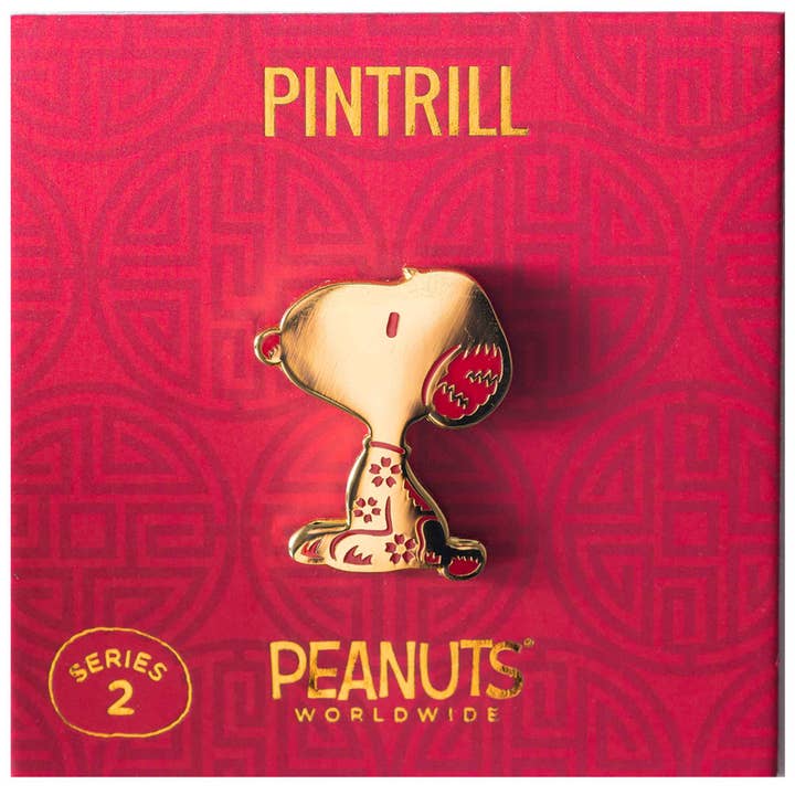 PINTRILL - Wholesale Lapel Pin/Button - Worldwide - Year of the Snoopy