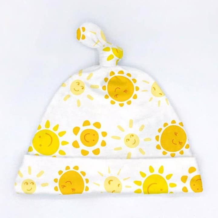Sunshine Organic Cotton Baby Hat (Newborn) for wholesale by Sunny Day Designs