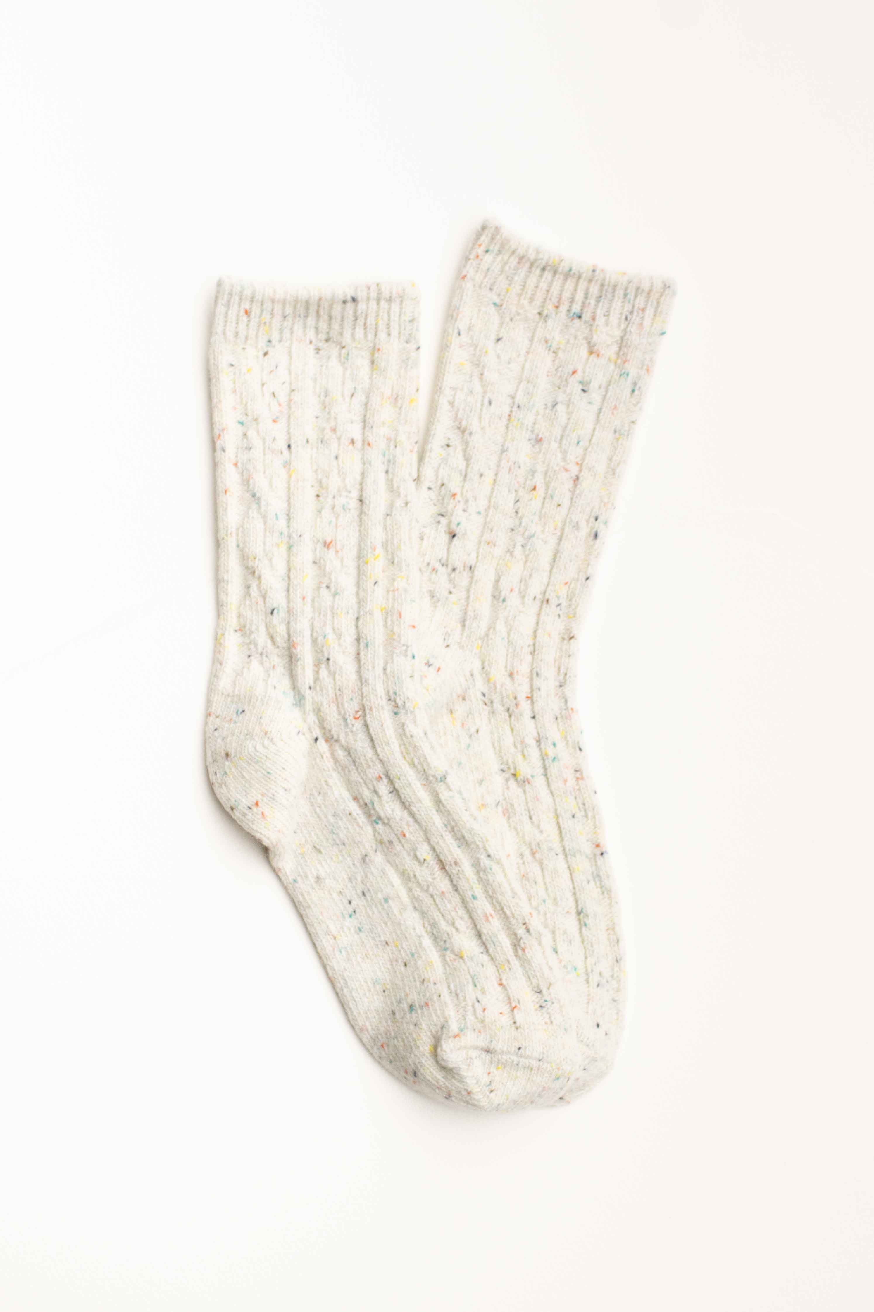 Tiepology - Wholesale Socks - Women's - Wool Blend Speckled Knit Socks4