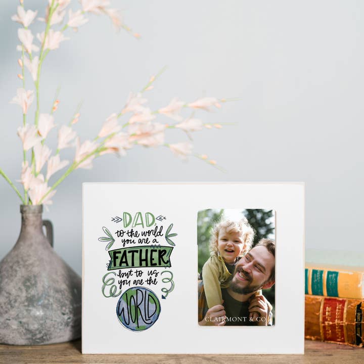 Clairmont & Co - Wholesale Picture Frame - Dad Gift, Father's Day Gift, Father, Wooden Frame