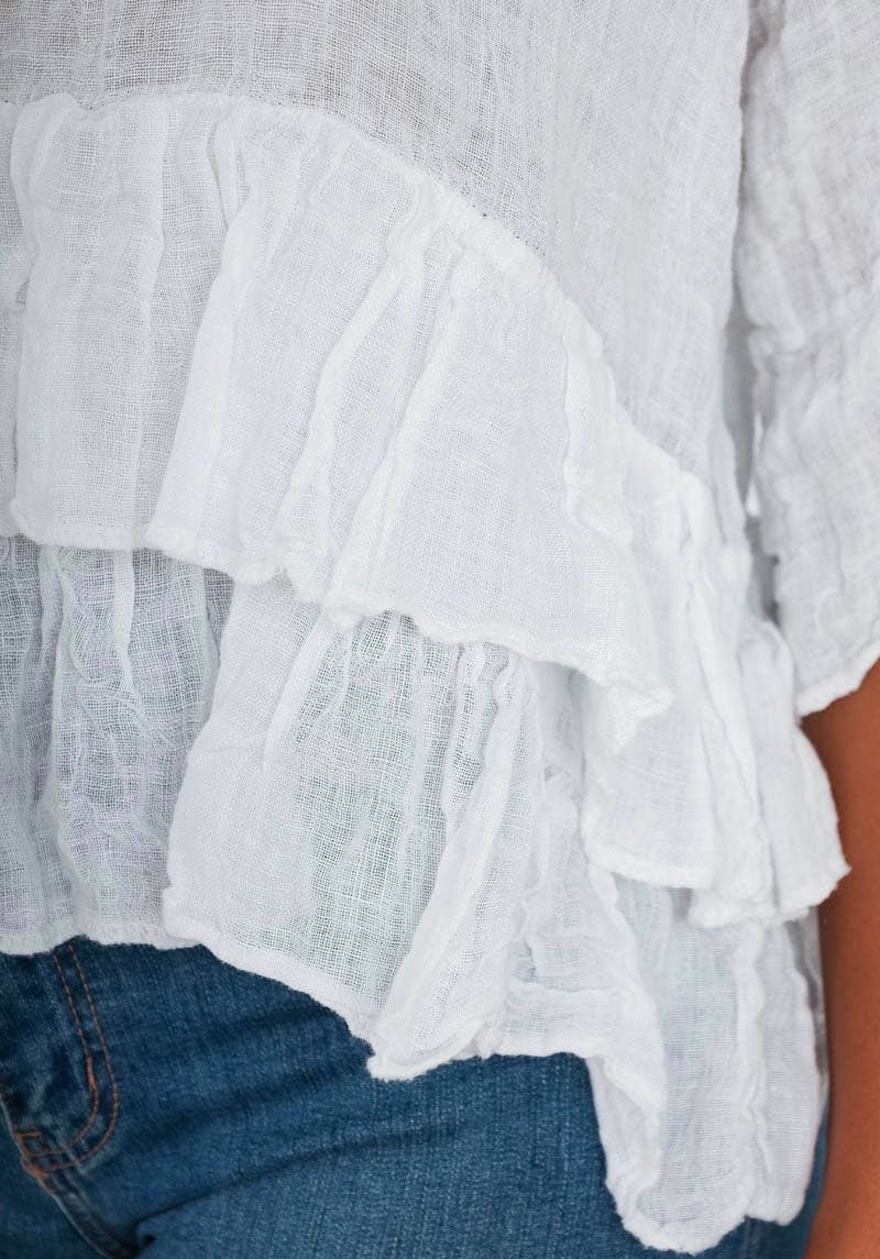 LINEN & COTTON HOUSE – Engroshandel Tunika - Dame – LINNED TUNIKA 327936