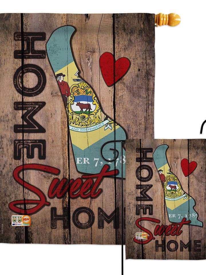 Staten Delaware Hem Söt Americana Stater Dekor Flagga för wholesale av Two Group Flag Co