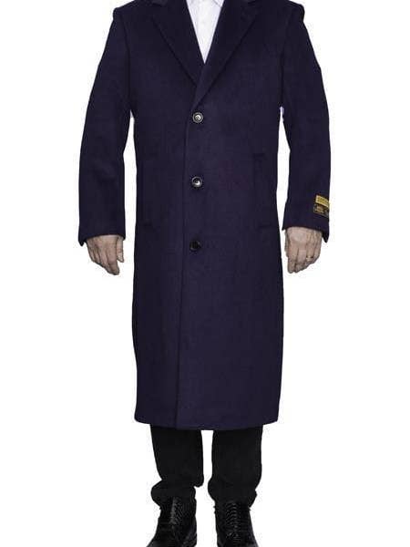Coat-03 Violet - Manteau en gros - Manteaux d'hiver en gros pour la vente par Alberto Nardoni