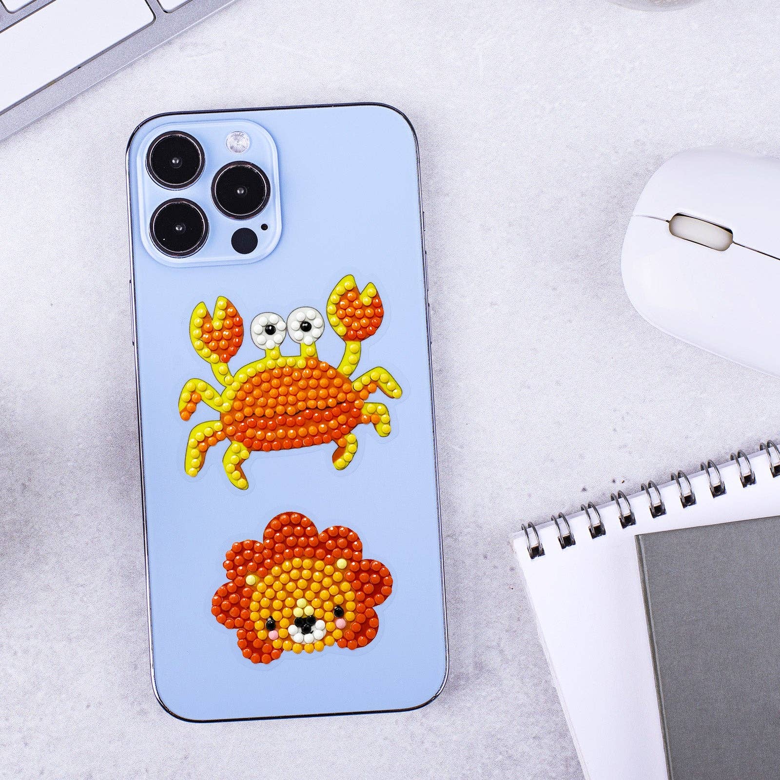 Wrapables.com - Wholesale DIY Craft Kit - Wrapables 5D Gem Painting Diamond Art Kits, 44pc Animals7