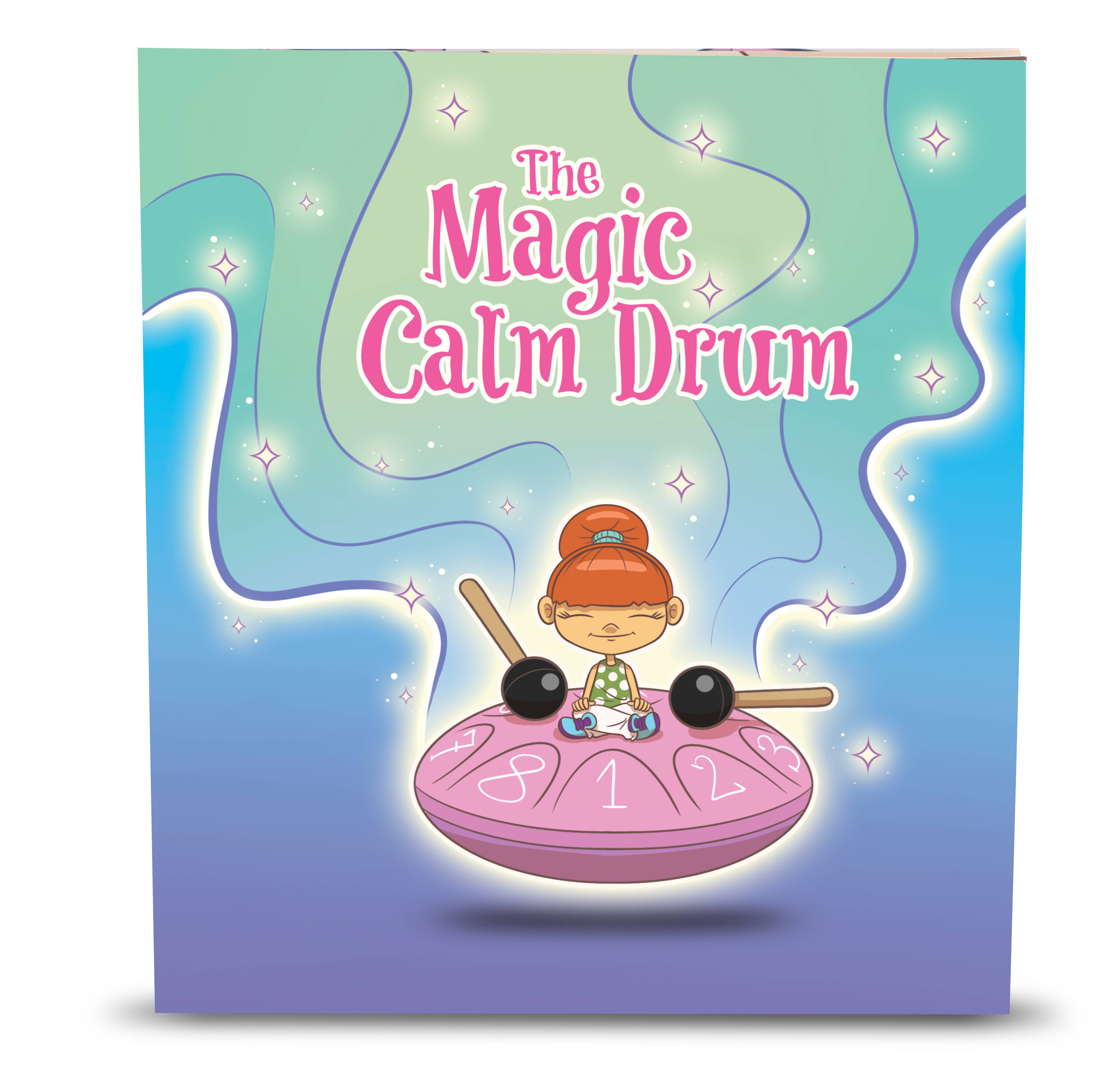 Sounds Of Silence Drums - Wholesale Musical Instrument - Magic Calm Drum Tongue Drum, Songbook and Storybook (PINK)  9