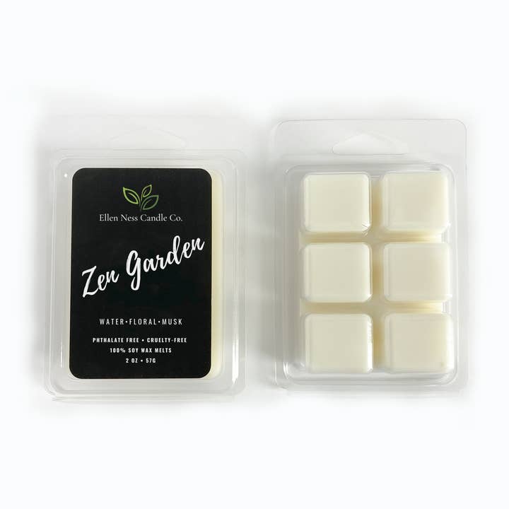 Zen Garden Wax Melt for wholesale by Ellen Ness Candle Co