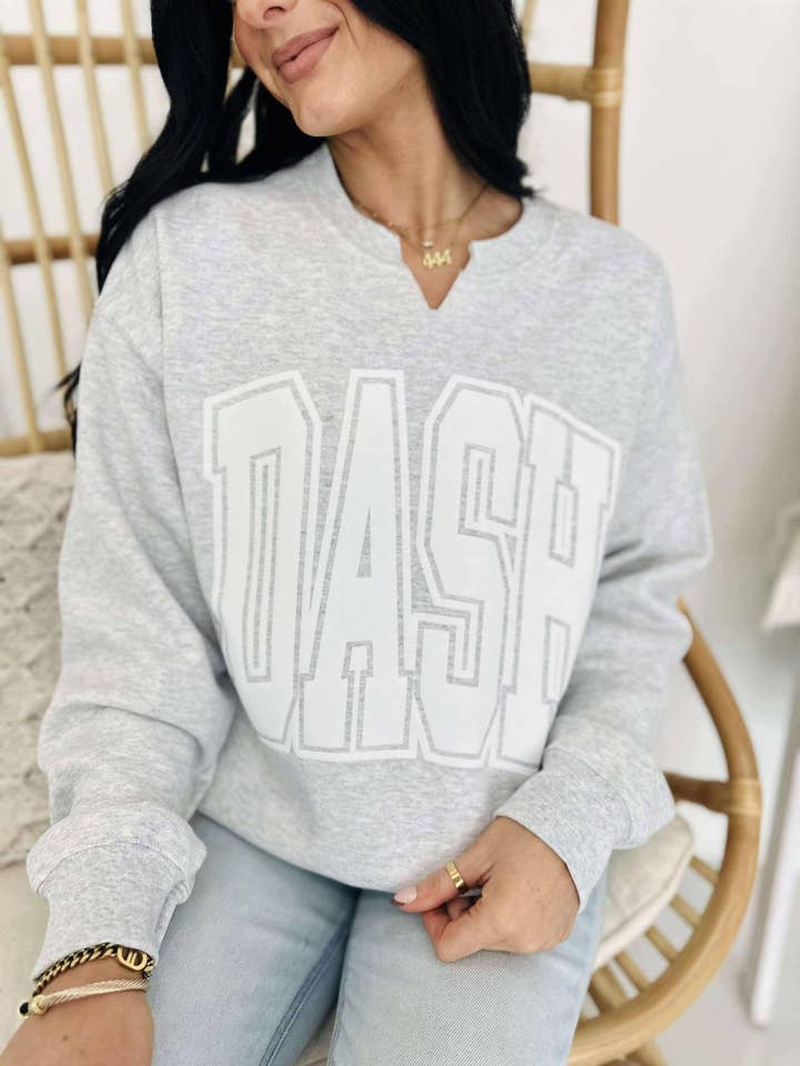 Dash Forward Wholesale - Wholesale Graphic Sweatshirt - Women's - Custom Varsity 25 V-Neck Sweatshirt3