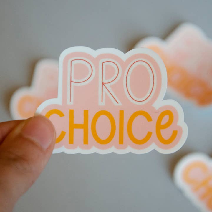 Twentysome Design - Wholesale Sticker - Pro Choice Feminist Pro Abortion Sticker