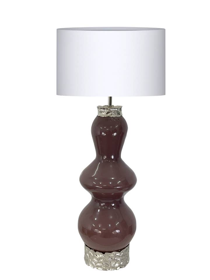 Light Amethyst Tischlampe für den Großhandel von Elegance Beyond