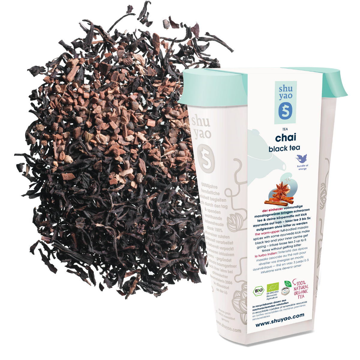 Shuyao - Vendita all'ingrosso Tisane salutari e depurative - Tè invernale biologico Shuyao 15x in un set o singolarmente in una scatola aromatica8