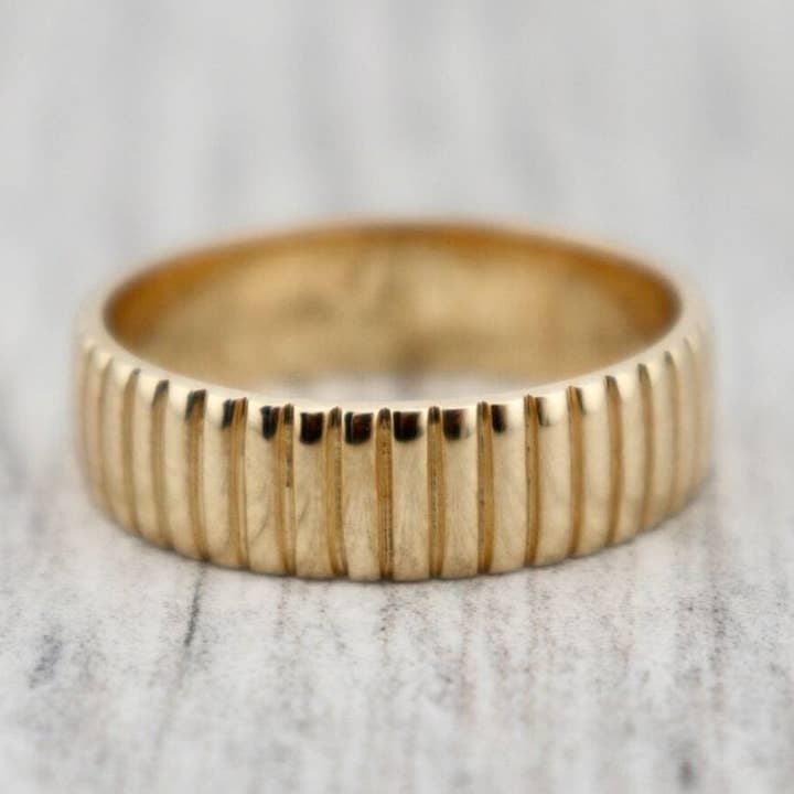 Bague Jonc Vertical Pen voor 10K voor wholesale door Mathieu Blanchard