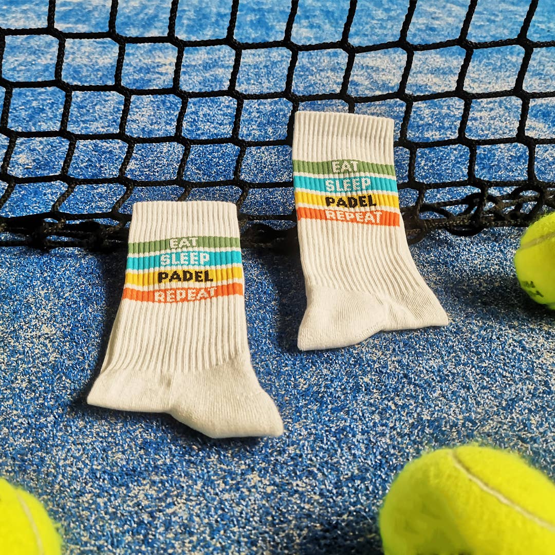 PEGADA SOCKS – wholesale Socks – Unisex – EAT SLEEP PADEL REPEAT SOCKS1