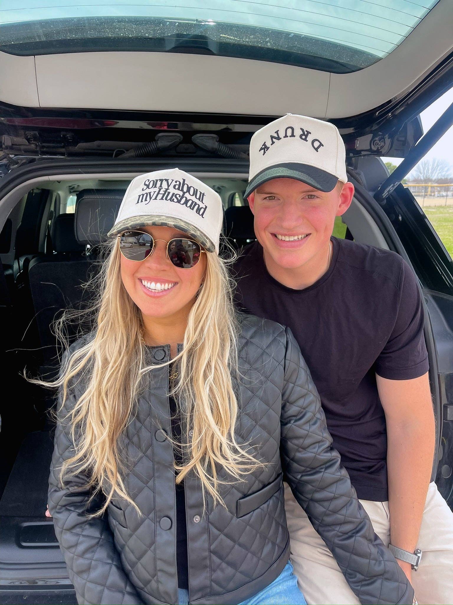 KENZKUSTOMZ - Wholesale Trucker Hat - Unisex - Sorry about my Husband / Wife Vintage Trucker Hat14