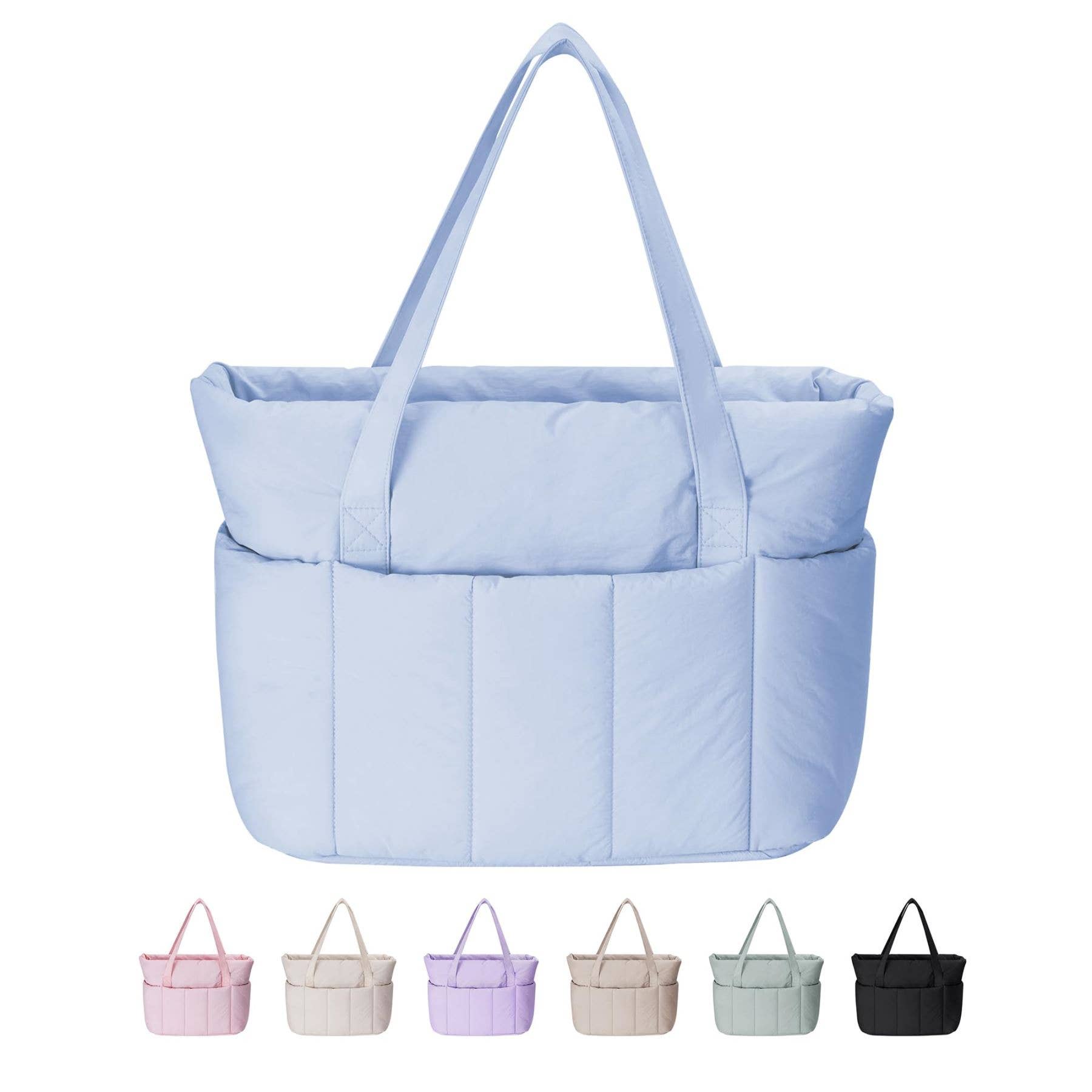 NARWEY INC - Vendita all'ingrosso Borsa tote - Donna - Borsa da viaggio Narwey Puffer per donne, adatta come bagaglio a mano.21