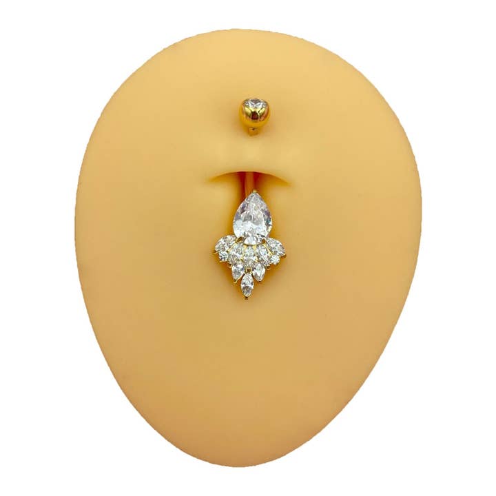 Schmuckgroßhandel - Vente Piercing de nombril - Piercing oriental pour le ventre | Titane