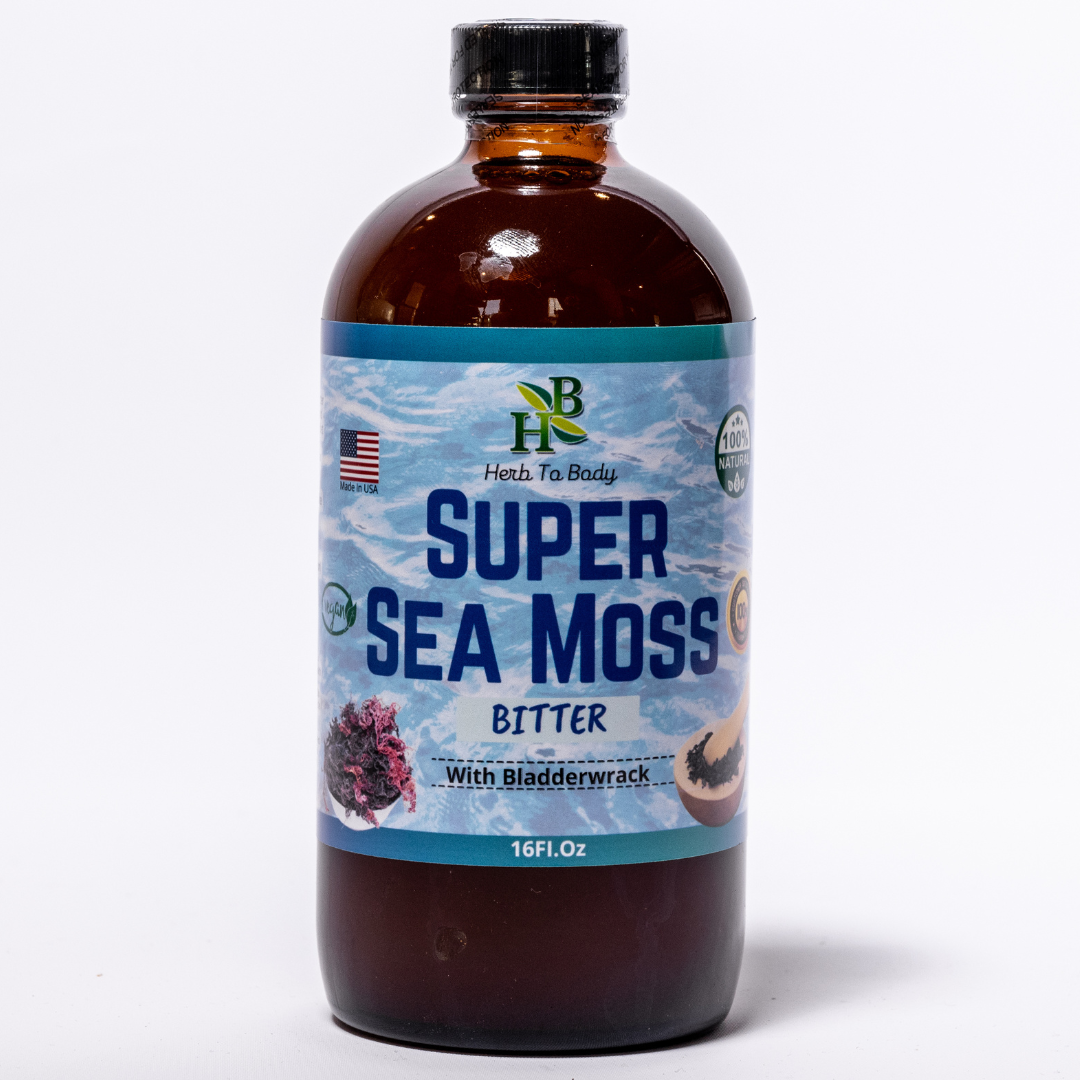 Wholesale Super Sea Moss Bitter Herbal Bitter 16oz Bottle for your