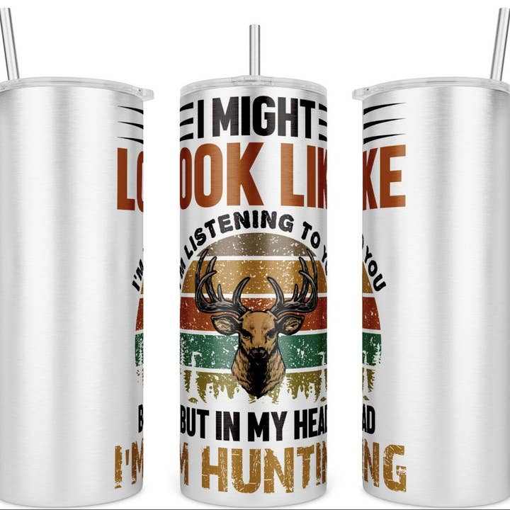 In meinem Kopf Jagd Tumbler für den Großhandel von Totally Tumblers LLC